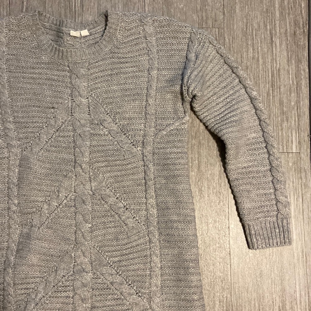 Grey sweater dress from Gap